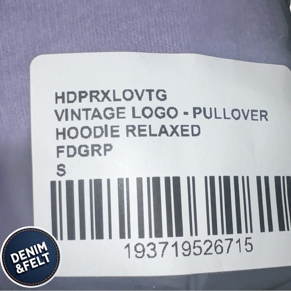 Aviator Nation Unisex VINTAGE LOGO RELAXED PULLOVER HOODIE - FADED GRAPE | NEW💜 - Picture 13 of 16